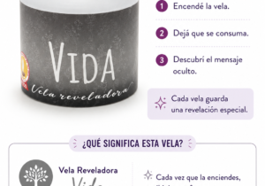 Velita reveladora Vida