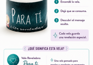 Velita reveladora Para ti